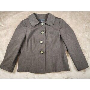 Banana Republic brown Wool Blend Suit Jacket Women’s Size M Single-Breasted